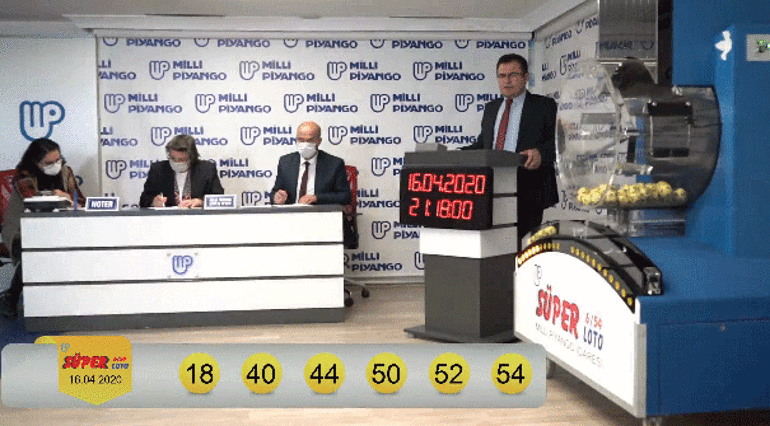 652. hafta Süper Loto sonucu hızlı sorgulama ekranı - 16 Nisan Süper Loto canlı çekiliş sonuçları yayımlandı
