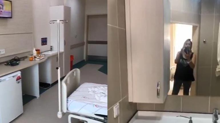 Genç kadının hastanede ’karantina odası’ şaşkınlığı