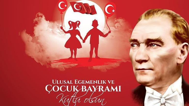 En özel 23 Nisan kutlama mesajları ve sözleri... En güzel 23 Nisan resimli mesajları