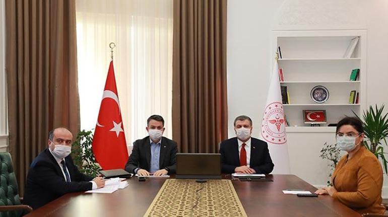 Bakan Koca ve Bakan Pakdemirli, corona virüsü görüştü