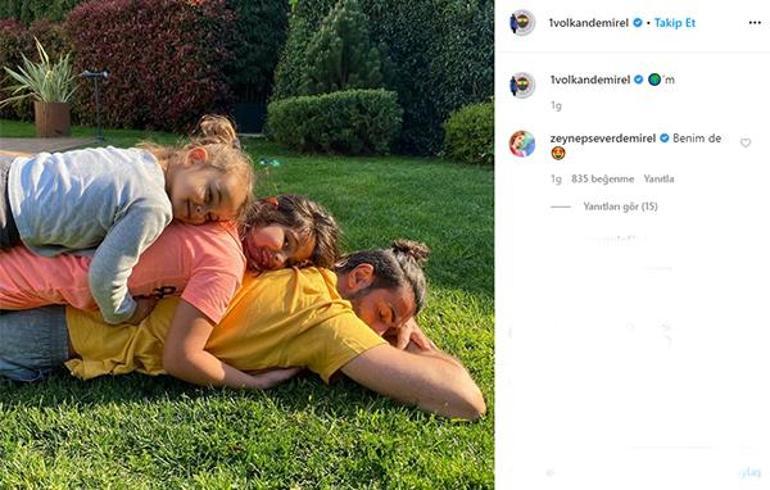 Volkan Demirel kızlarıyla pozunu paylaştı