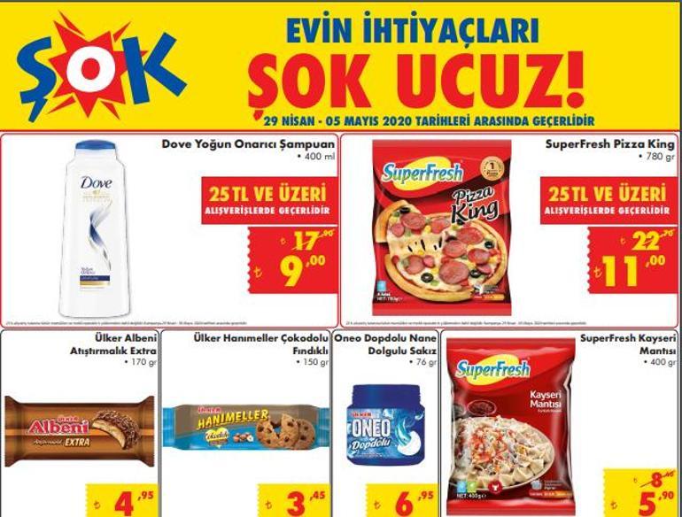 Şok aktüel 29 Nisan kataloğu Şok Market çalışma saatleri Bu hafta 29 Nisan-5 Mayıs kataloğunda neler var