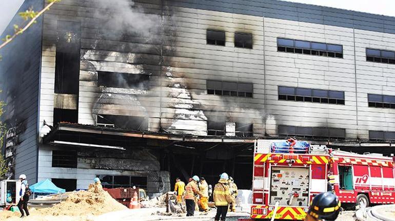 Güney Korede yangın faciası: 25 işçi öldü