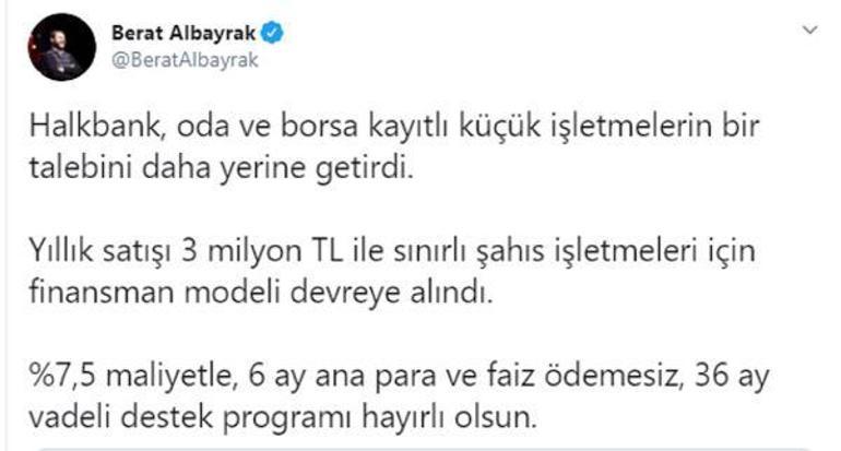 Son dakika: Bakan Albayrak açıkladı Bir talep daha yerine geldi