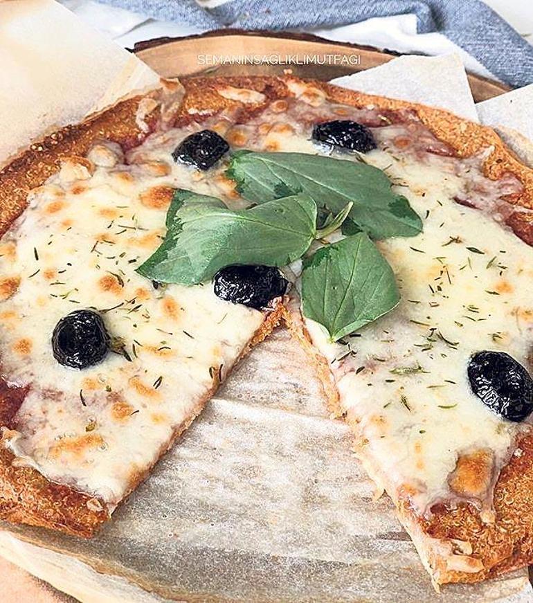 Hamursuz pizza