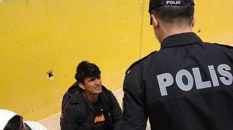 İstanbula yürürken Bursada polise yakalandılar