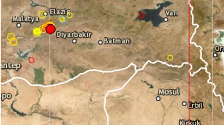 Son dakika haberi | Elazığda korkutan deprem Büyüklüğü...