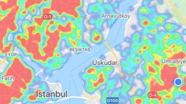 Hayat Eve Sığar corona virüs risk haritası... İstanbulda ilçelere göre koronavirüs haritası...