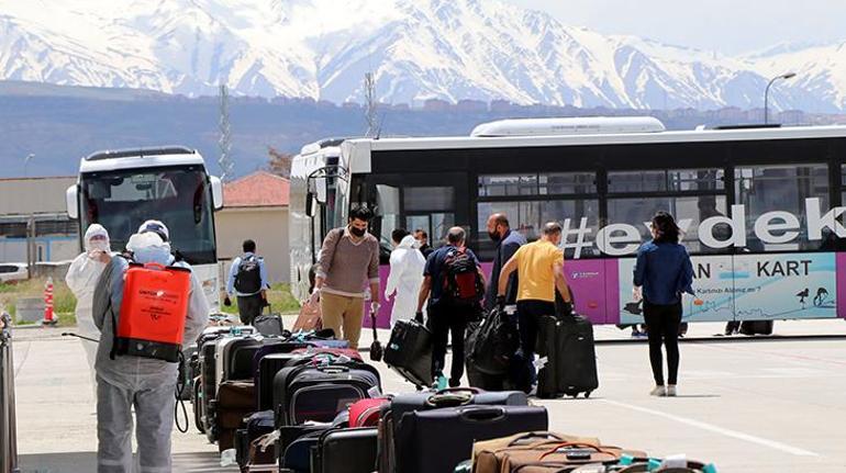 Suudi Arabistandan getirilen 143 Türk vatandaşı, Vanda yurda yerleştirildi
