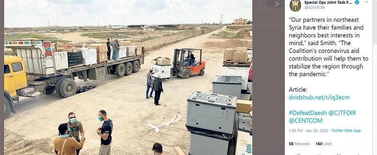 ABD, bizim yolladığımız maskeleri PKK’ya mı verdi