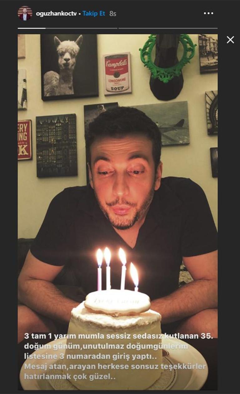Oğuzhan Koç yeni yaşını kutladı
