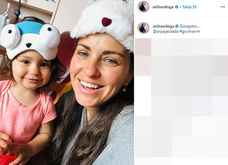 Aslı Tandoğandan anne - kız paylaşımı