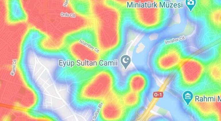 İstanbul corona virüs risk haritası... Hangi ilçeler riskli, hangi ilçeler güvenli