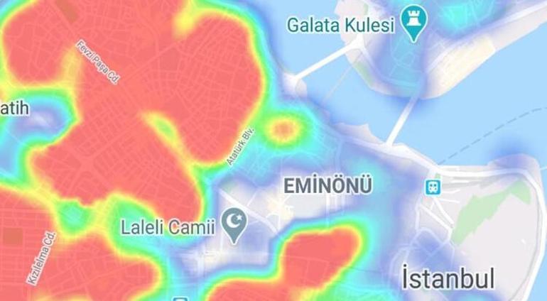 İstanbul corona virüs risk haritası... Hangi ilçeler riskli, hangi ilçeler güvenli