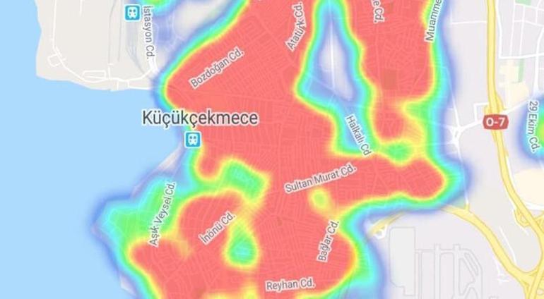 İstanbul corona virüs risk haritası... Hangi ilçeler riskli, hangi ilçeler güvenli