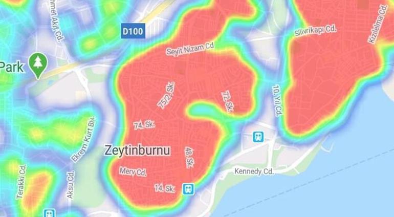 İstanbul corona virüs risk haritası... Hangi ilçeler riskli, hangi ilçeler güvenli