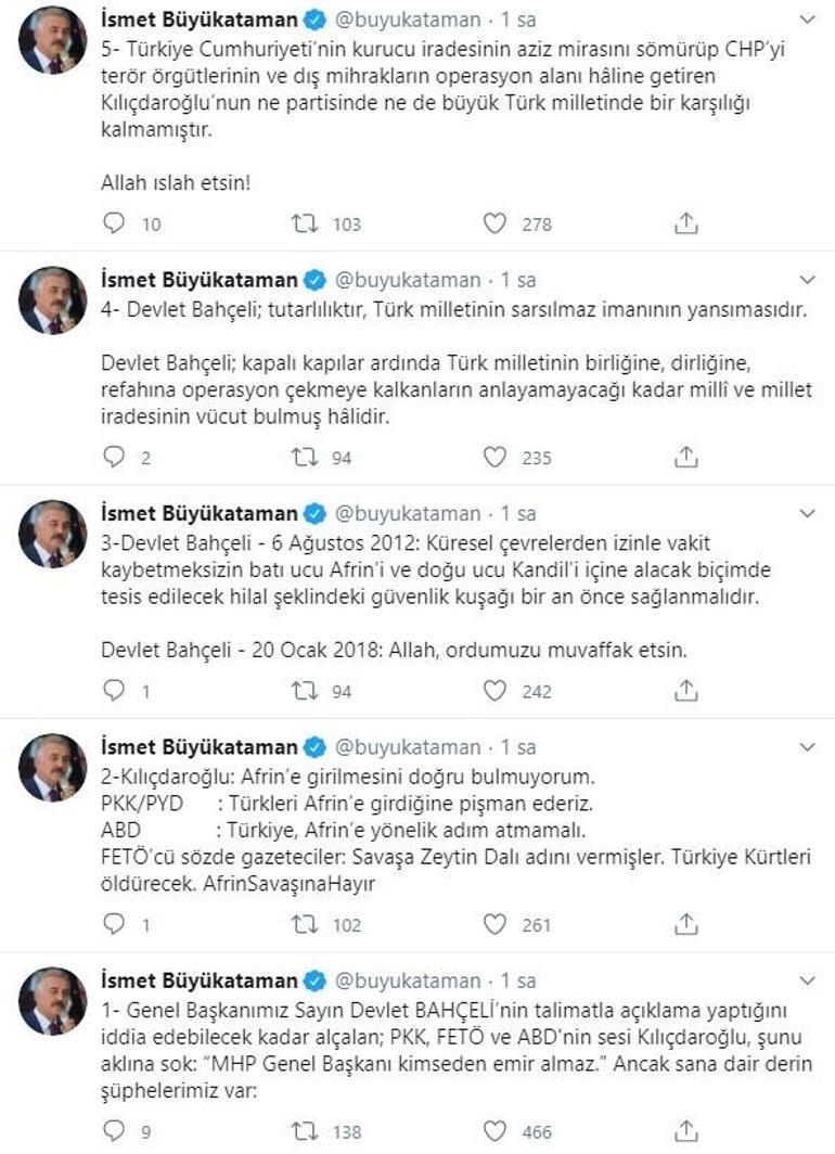 MHPden Kılıçdaroğluna çok sert sözler