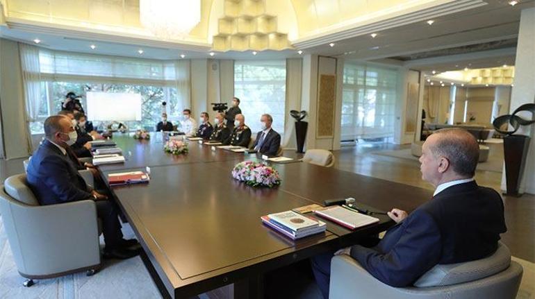 Son dakika... Cumhurbaşkanı Erdoğan başkanlığında Güvenlik toplantısı yapıldı
