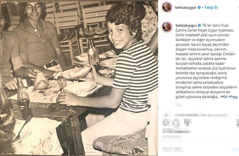 Behzat Uygurdan nostaljik paylaşım