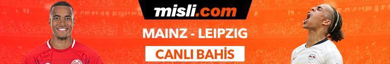 Mainz - RB Leipzig maçı Canlı Bahis ve Tek Maç seçenekleriyle Misli.com’da