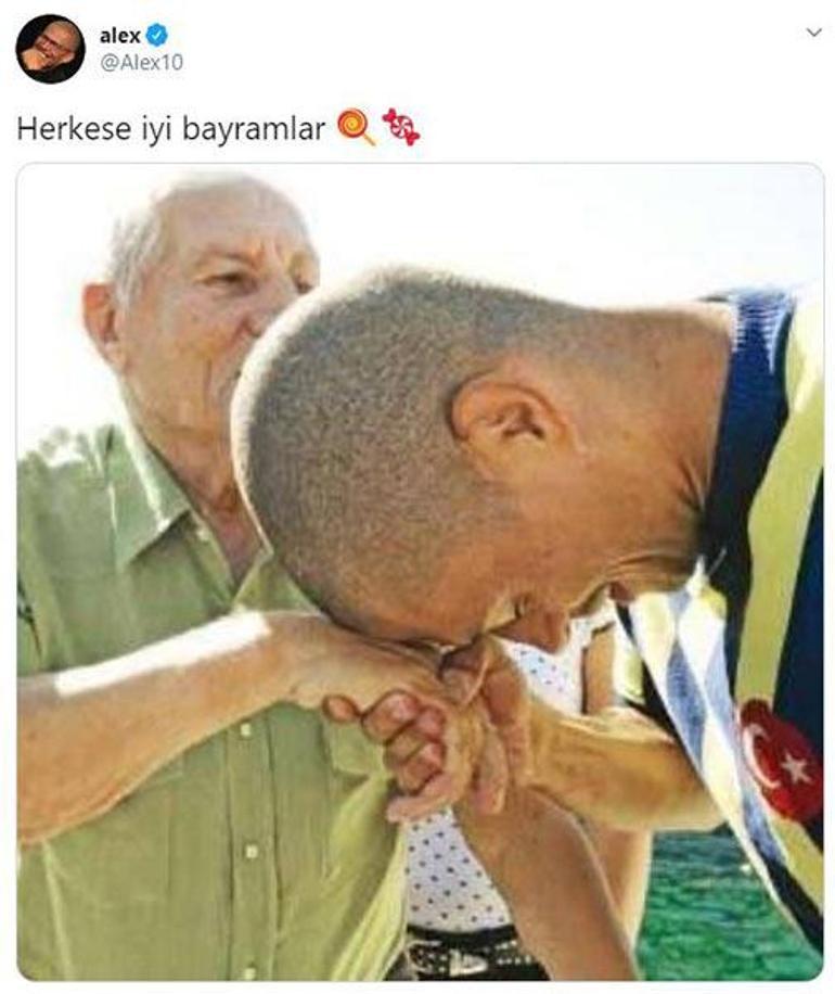 Alex de Souza Ramazan Bayramı paylaşımı