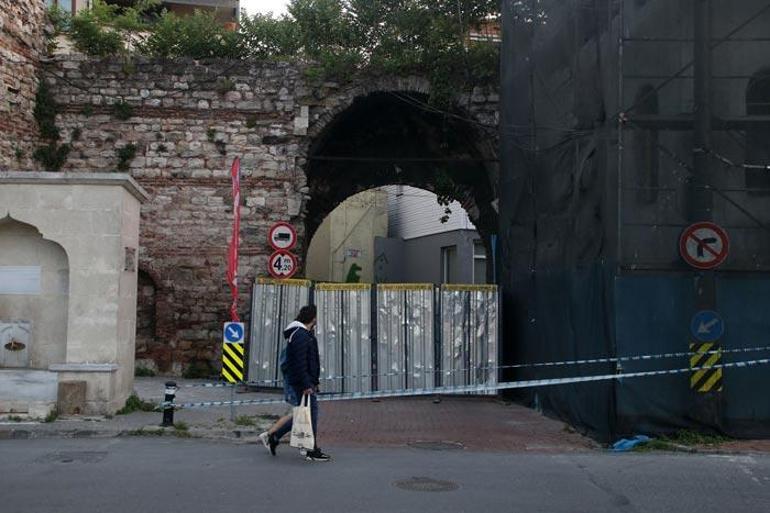 Haliç Surları Cibali Kapısı araç ve yaya geçişine kapatıldı