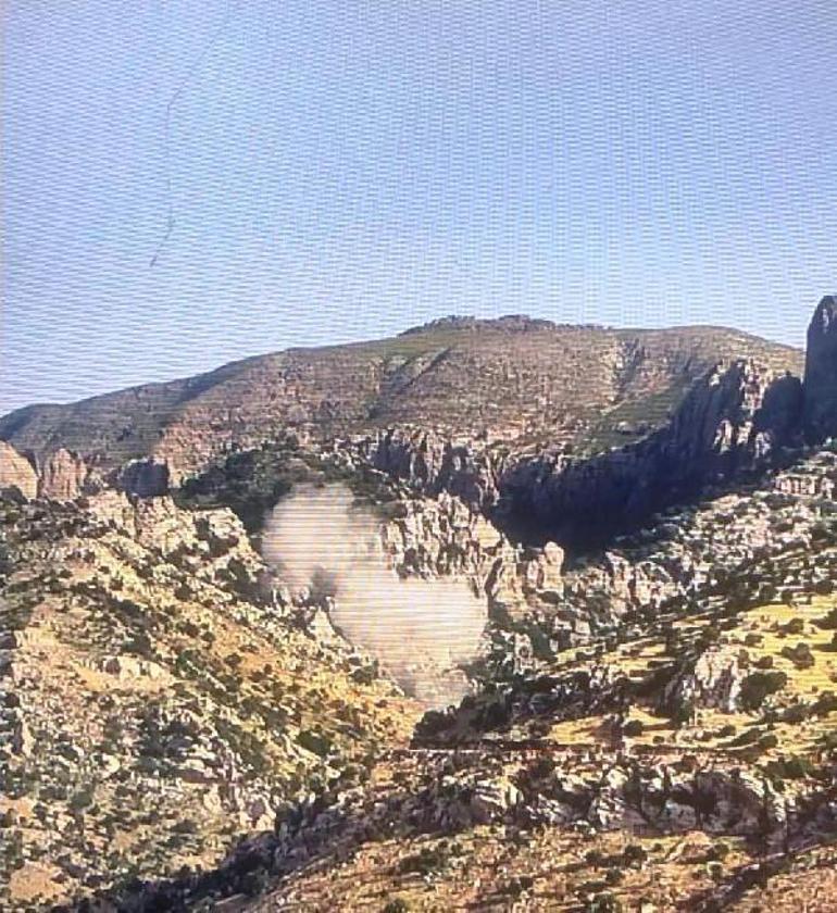 Cudide PKKlı teröristler kalekol inşaatına saldırdı