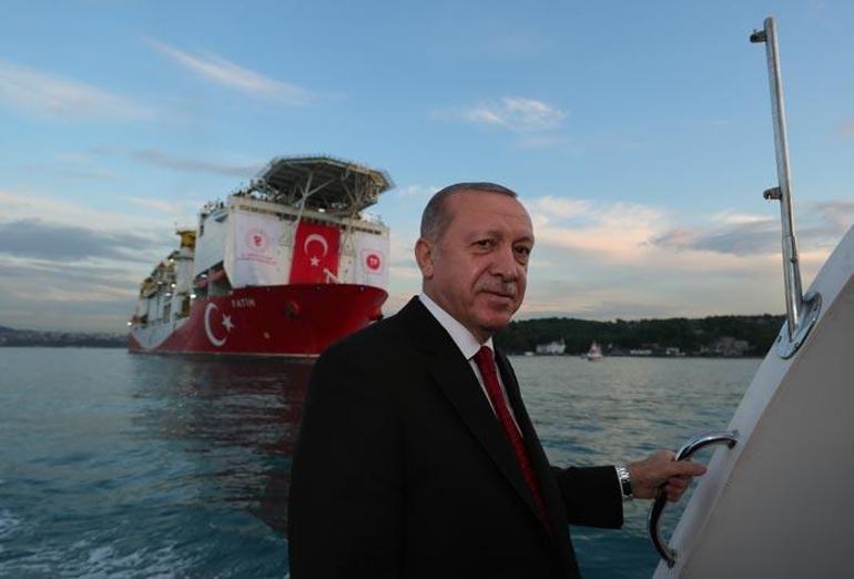 Cumhurbaşkanı Erdoğan, Fatih sondaj gemisini uğurladı