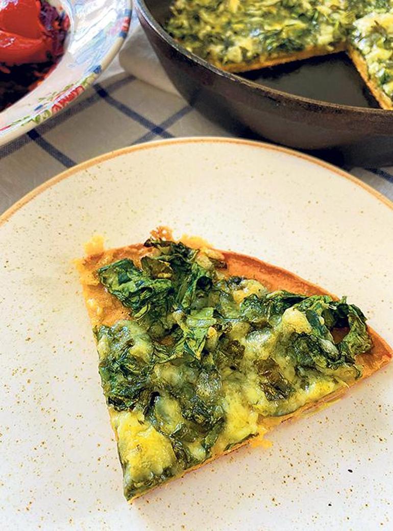 Sağlıklı pazılı börek