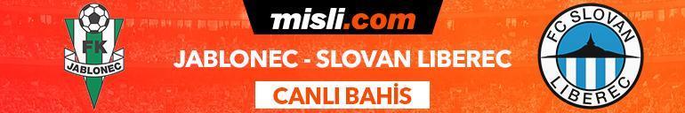 Jablonec - Slovan Liberec canlı bahis heyecanı Misli.comda