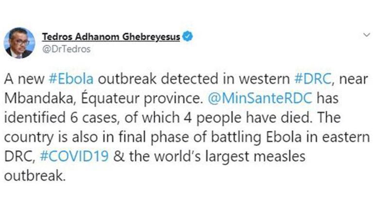 UNICEFden Ebola açıklaması: Kongodaki yeni salgında 5 kişi öldü