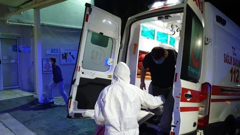 Anneleri corona virüse yakalanan Türk aile ambulans uçakla getirildi