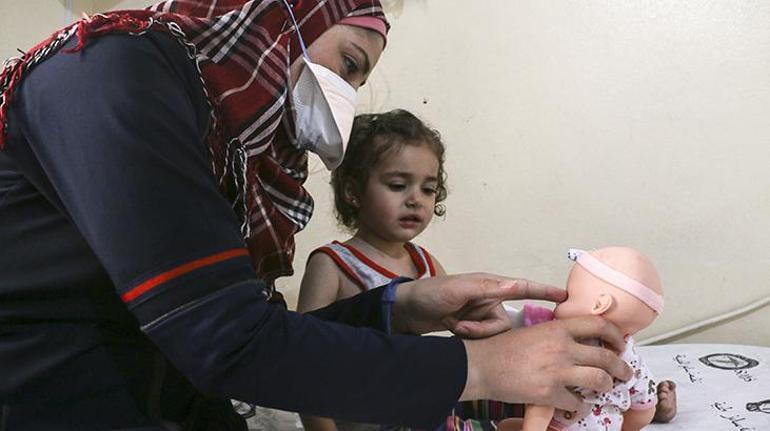 Kansere yakalanan 2 yaşındaki İdlibli Lujeyn tedavi için yardım  bekliyor