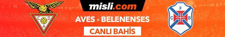 Aves - Belenenses maçı Tek Maç ve Canlı Bahis seçenekleriyle Misli.com’da