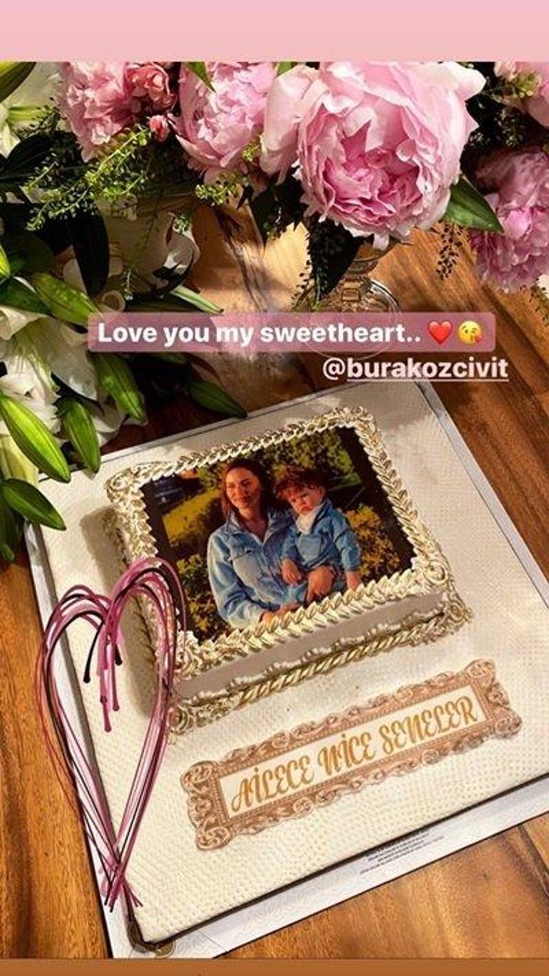 Burak Özçivit’ten Fahriye Evcen’e doğum günü jesti