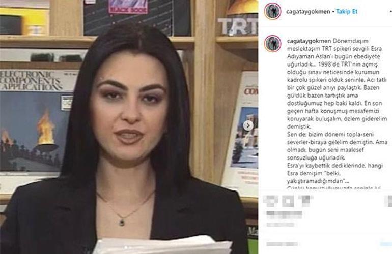 Spiker Esra Adıyaman Aslan hayatını kaybetti