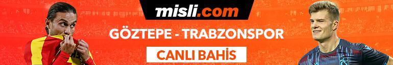 Göztepe - Trabzonspor canlı bahis heyecanı Misli.comda