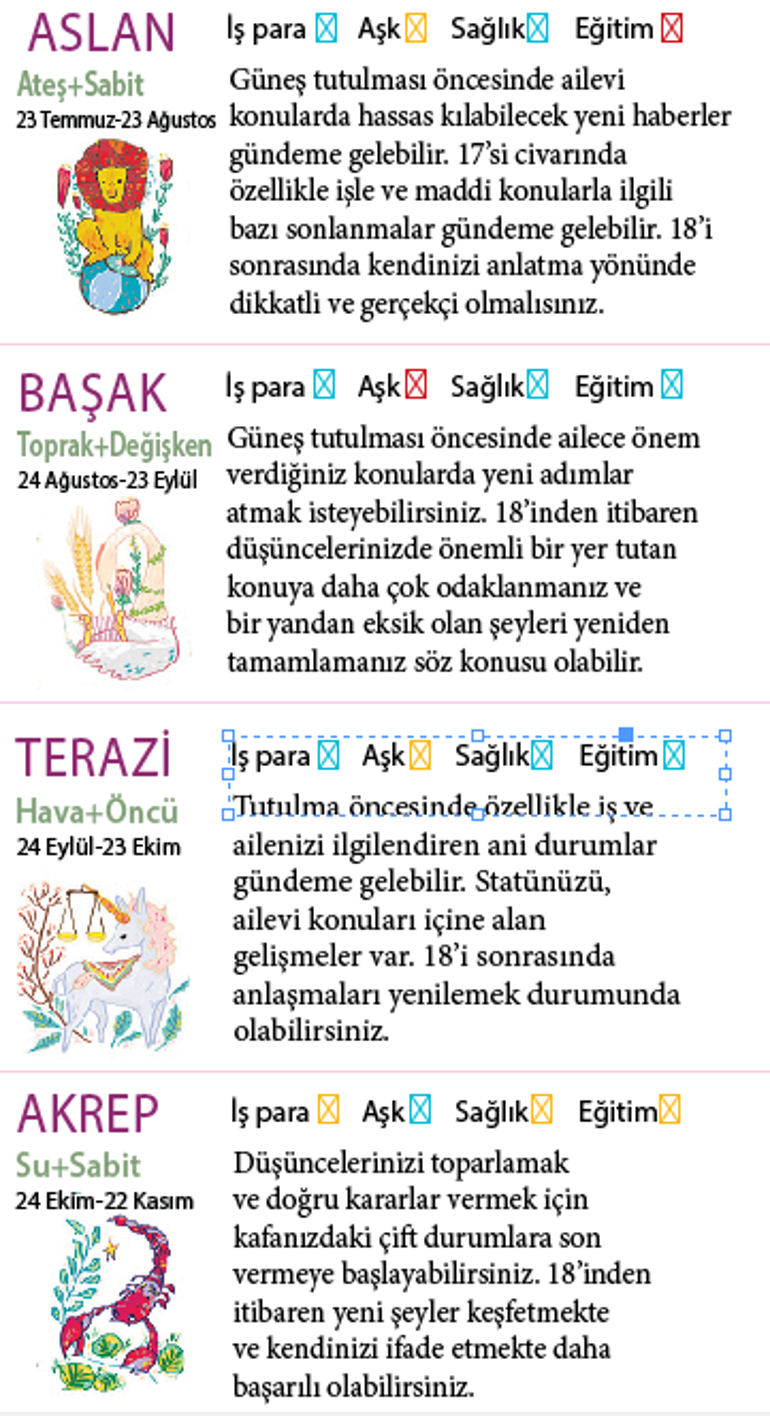 Bu hafta size ne getirecek
