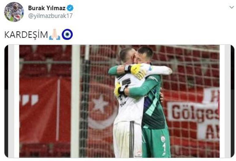 Son dakika - Burak Yılmazdan sakatlanan Muslera için paylaşım: Kardeşim