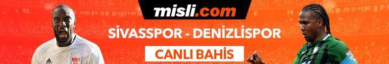 Sivasspor - Denizlispor maçı Tek Maç ve Canlı Bahis seçenekleriyle Misli.com’da