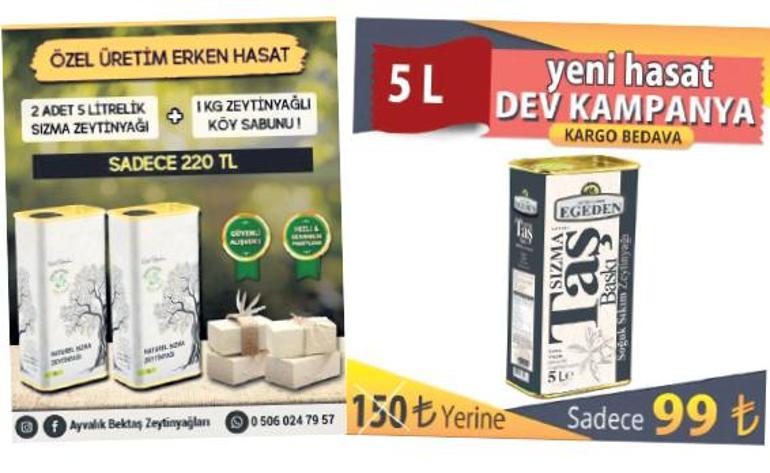 En fazla taklit zeytinyağında