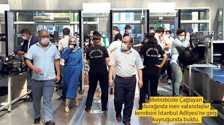 Adliyeler virüs dinlemedi