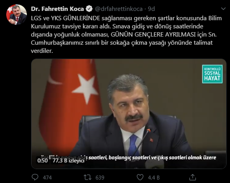 20 Haziran Cumartesi kimlere sokağa çıkma yasağı geldi Sınırlı sokağa çıkma yasağı nedir