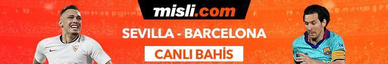 Sevilla - Barcelona maçı Tek Maç ve Canlı Bahis seçenekleriyle Misli.com’da