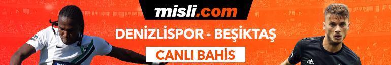 Denizlispor - Beşiktaş canlı bahis heyecanı Misli.comda