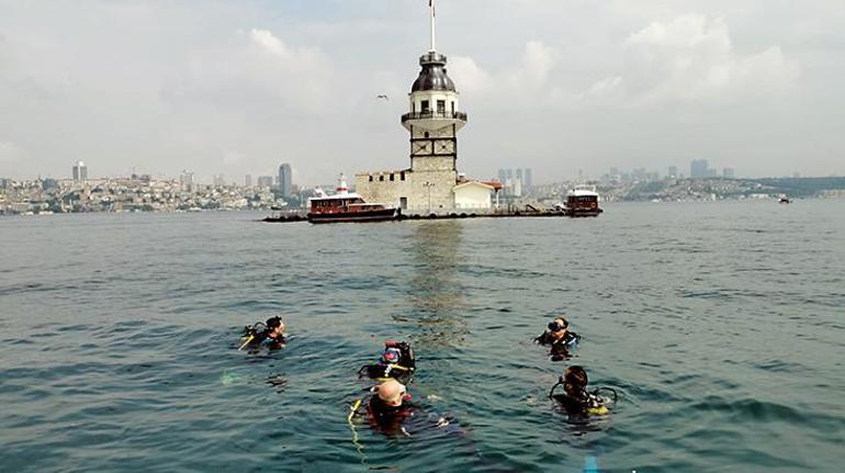 Milliyet, virüsün etkisini görmek için su altına indi: Pandemi Marmara’yla Boğaz’a iyi geldi