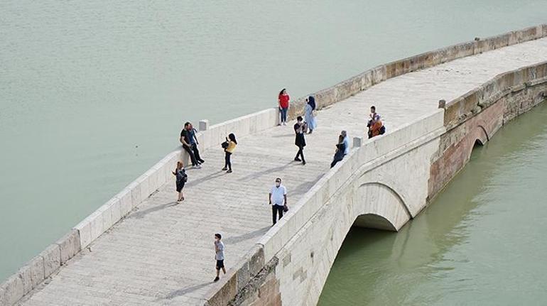 Kırıkkalede tarihi köprü yeniden ziyarete açıldı