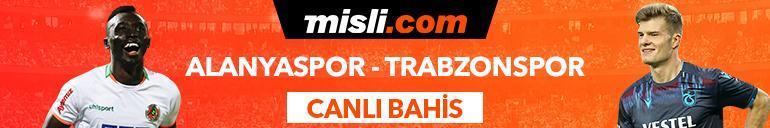 Aytemiz Alanyaspor - Trabzonspor maçı tek Maç ve Canlı Bahis seçenekleriyle Misli.com’da