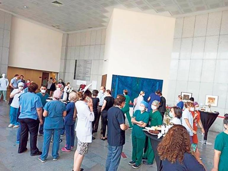 Sağlıkçılara vefa sergisi