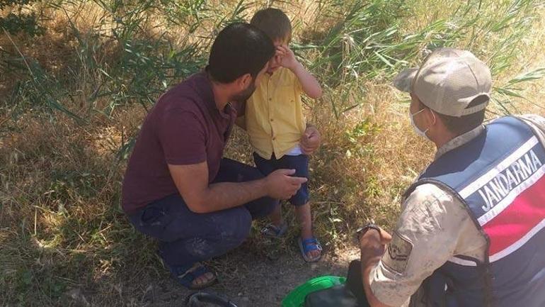 Elazığda kaybolan 4 yaşındaki Ömer, buğday tarlasında bulundu